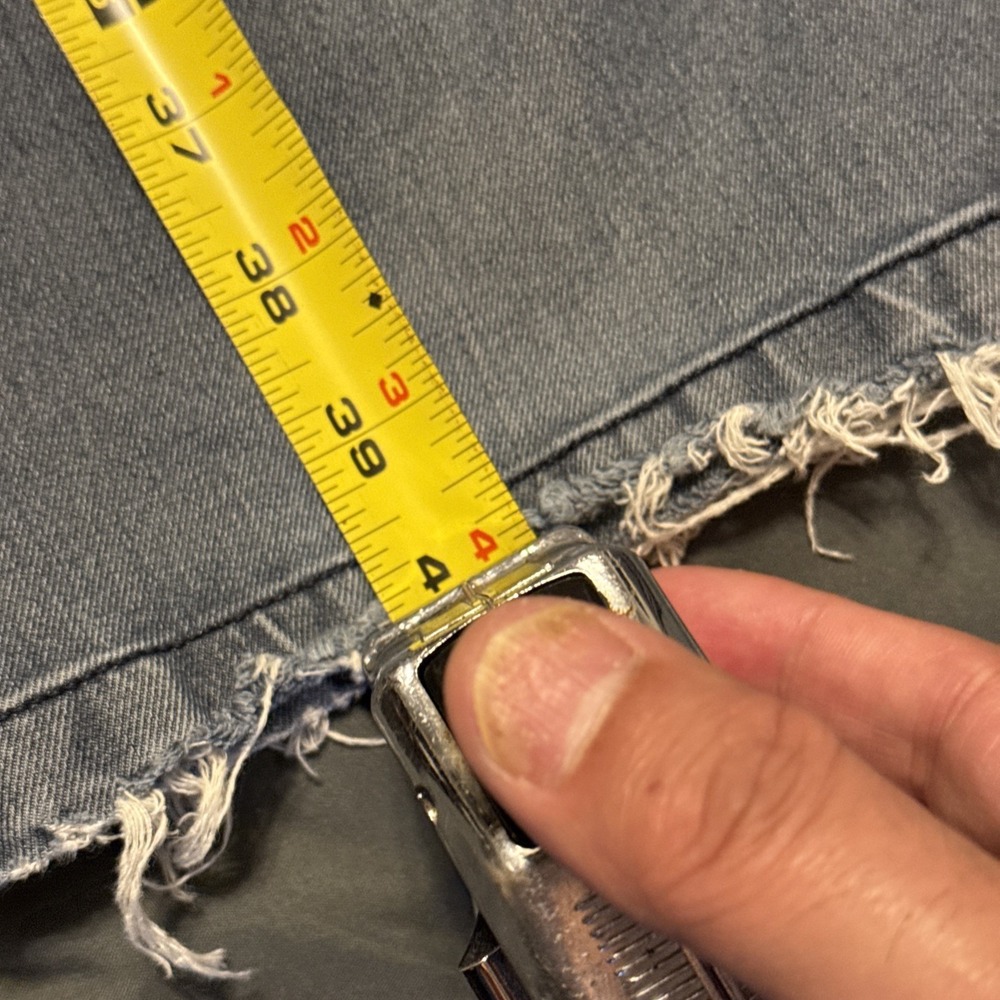 Ermenegildo Zegna Denim Jeans For Men Sz 38x30 Made In Italy Distressed - Picture 13 of 13